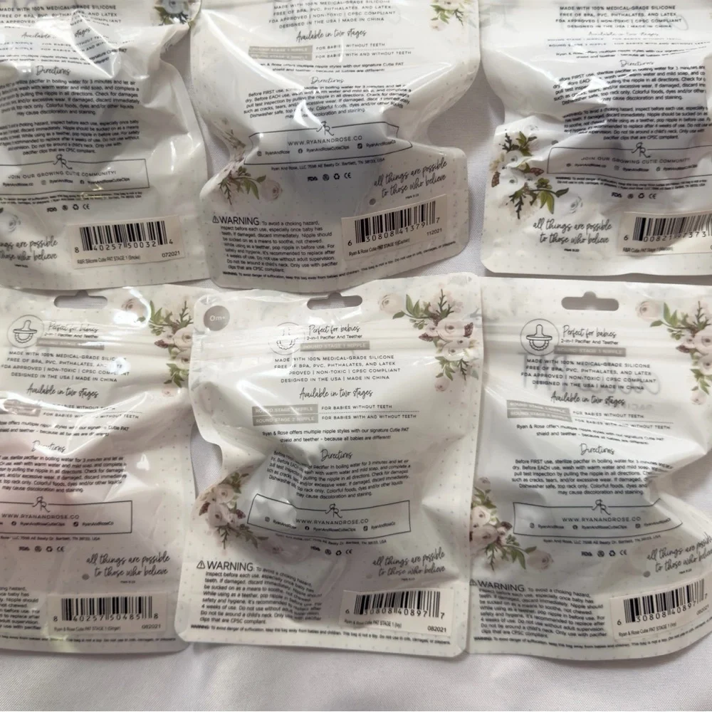 Ryan & Rose Cutie PAT Pacifiers - Picture 2 of 4